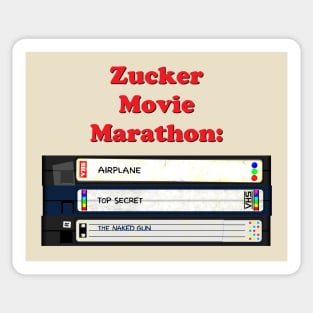 Zucker Movie Marathon Sticker